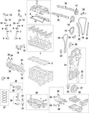 Регулятор фаз ГРМ Honda Accord 23-26 2.0 LFC5 hybrid