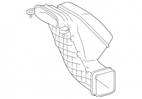 Воздухоприемник Lexus RX500h 23-26