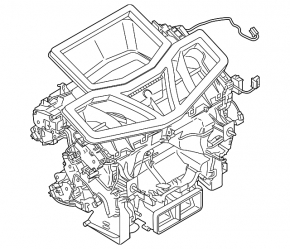 Корпус печки голый BMW 7 G11 G12 16-22