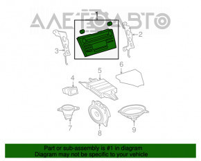 Головное устройство Toyota Camry v40 10-11