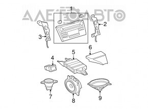 Головное устройство Toyota Camry v40 10-11
