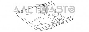 Корито багажника Mercedes CLA 14-19-