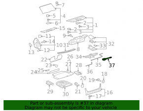 Буксировочный крюк Lexus ES350 07-12