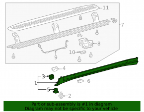 Порог правый Toyota Land Cruiser 24-26