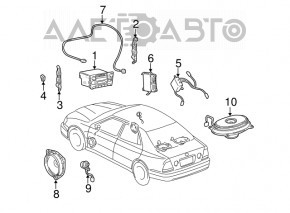 Головное устройство Lexus IS200 IS300 99-05