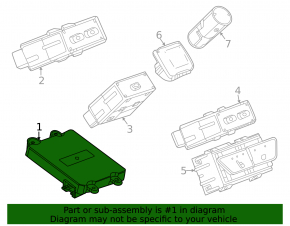 TELEMATICS COMMUNICATION CONTROL MODULE Chevrolet Equinox EV 24-26