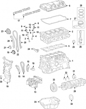 Клапан VVT Mitsubishi Outlander Sport ASX 11-24 2.0