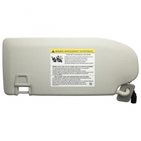 Козырек правый Ford Mustang Mach-E 21-26 светло-серый, без крючка