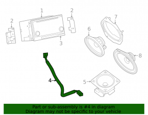 USB Hub AUX Nissan Rogue 14-16