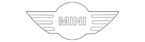 Эмблема капота Mini Cooper Countryman F60 22-24 черная