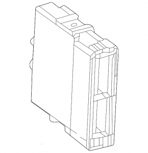 HYBRID VEHICLE COMPUTER CONTROL MODULE Toyota Sienna 21-26 сломаны крепления