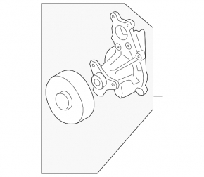 Помпа водяна BMW 2 G42 22-26 B46 B48