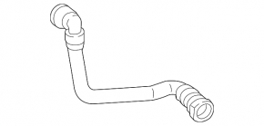Патрубок охлаждения нижний BMW X1 F48 16-19 B46