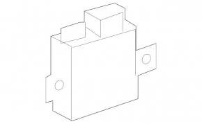 TIRE PRESSURE MONITOR SENSOR MODULE Mercedes W221 сломано крепление
