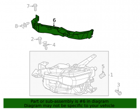 Крепление переднего бампера левое под фарой Mazda MX-30 22-26