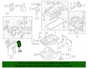 Охладитель масляный двс BMW 3 F30 12-18 2.0T N47