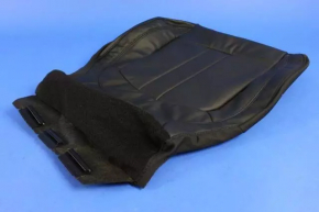 Водительское сидение Chrysler 200 15-17 без airbag, кожа черн