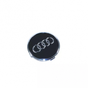 Центральний ковпачок на диск Audi A4 B9 17-21 61мм чорний