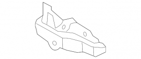 Замок капота Hyundai Azera 12-17
