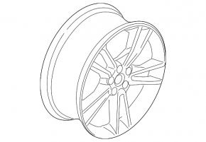 Диск колесный R19 5*108 Ford Fusion mk5 13-16 тип 1, Titanium