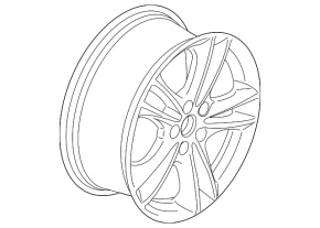 Диск колесный R17 5*108 Ford Fusion mk5 17-20 тип 2, легкая бордюрка