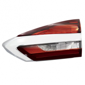 Фонарь внутренний крышка багажника правый Ford Fusion mk5 19-20 галоген+LED с хромом level 3