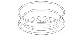 Запасне колесо докатка Honda Accord 13-17 R17 135/80