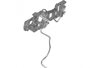 Механизм ручки двери задней левой Ford Escape MK3 13-19