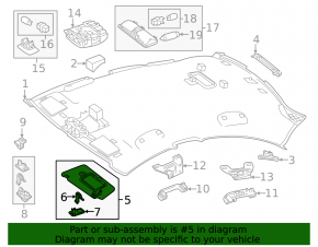Козырек правый Mercedes CLA 14-14