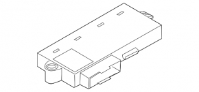 Anti-Theft Locking Control Module BMW 335i e92 07-13