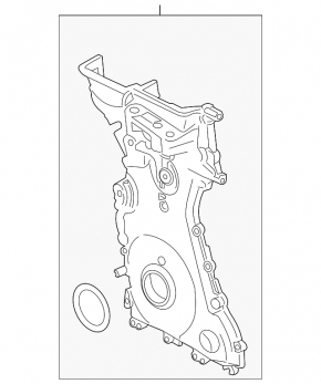 Передняя крышка двигателя Ford Fusion mk5 13-20 2.0T