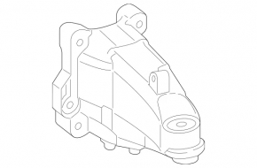 Кронштейн подушки двигателя правый Mercedes W213 E 300 17-19 2.0T RWD