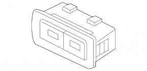 Кнопка закрытия двери багажника Polestar 2 21-25