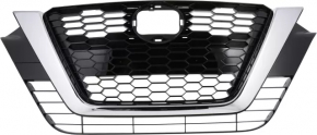Решетка радиатора grill Nissan Altima 19-22 с эмблемой