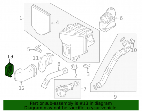 Решетка воздухоприемника BMW X3 F25 11-17