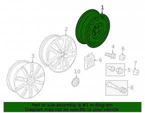 Комплект дисков R16 4 шт VW Beetle 12-19 железка