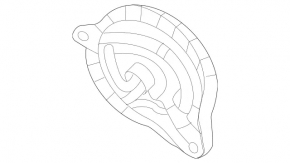 Сабвуфер в ногах пассажира Mercedes W167 GLE 350 450 20-26 Burmester