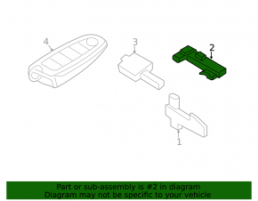 KEYLESS ENTRY ANTENNA AMPIFIER Ford C-max MK2 13-18