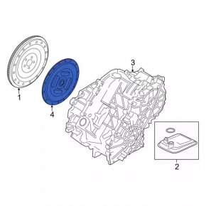 Демпферный диск Ford C-max MK2 13-18