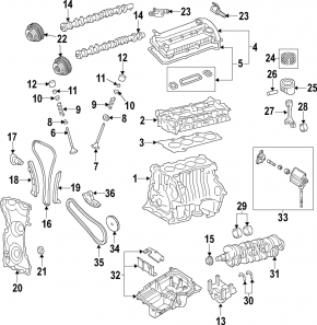 Головка блока цилиндров в сборе Lincoln MKZ 13-20 2.0T