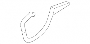 Петля крышки багажника правая Mercedes W221