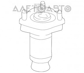 Опора амортизатора задняя левая Lexus RX300 RX330 RX350 RX400h 04-09