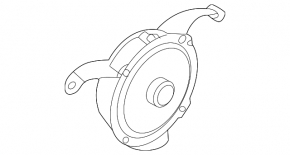 Сабвуфер Audi A3 22-26