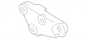 Кронштейн редуктора задний Mazda CX-5 17-24 тип 1