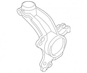 Цапфа передняя правая VW Beetle 12-19