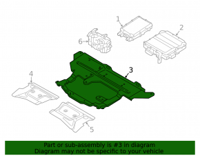 Кронштейн инвертора Volvo XC90 16-22 T8