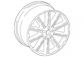 Диск колесный R20 Audi Q7 16-19