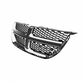 Решетка радиатора grill Dodge Grand Caravan 11-20 хром