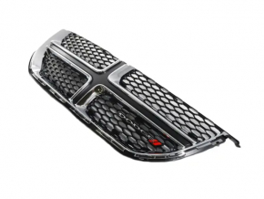 Решетка радиатора grill Dodge Grand Caravan 11-20 хром