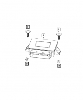 Module-parking brake Jeep Cherokee KL 14-16